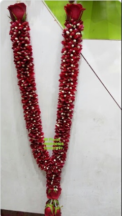 Wedding Rose Petals Mala